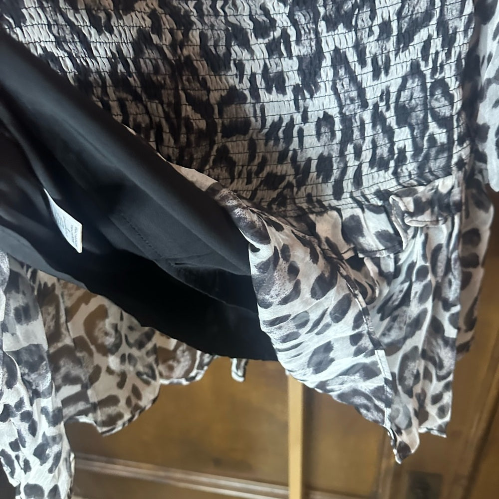 The Clothing Company Black and White Mini Dress