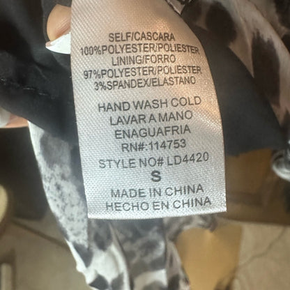 The Clothing Company Black and White Mini Dress