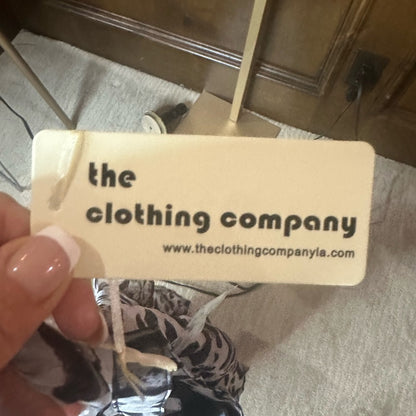 The Clothing Company Black and White Mini Dress