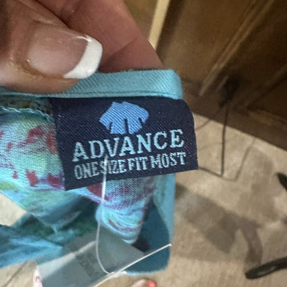 NWT SIZE OS Advance Apparels Asymmetrical Blue and Purple Tunic