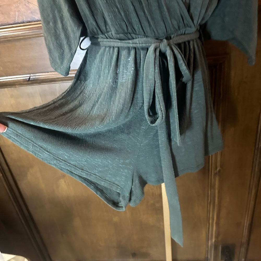 Emory Park Green Casual Shorts