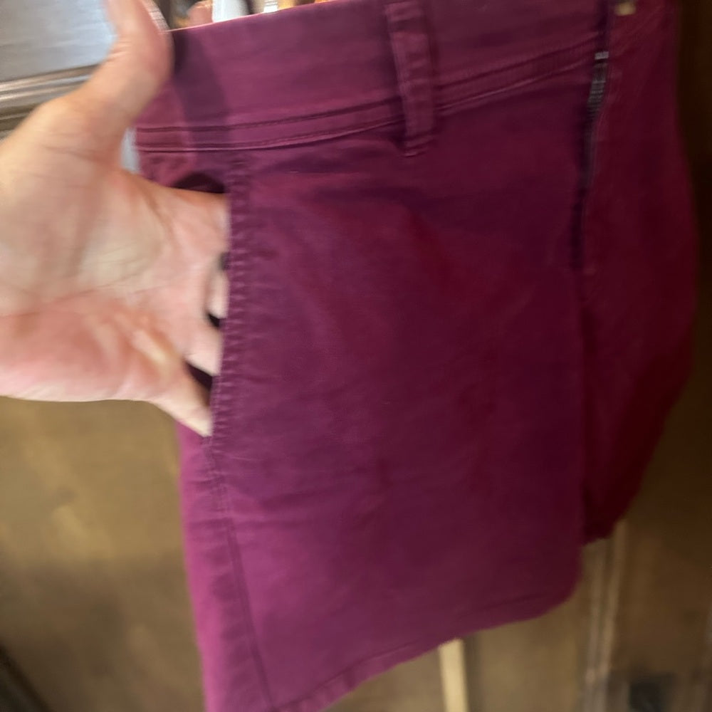 American Eagle Outfitters High Waist Red Shorts