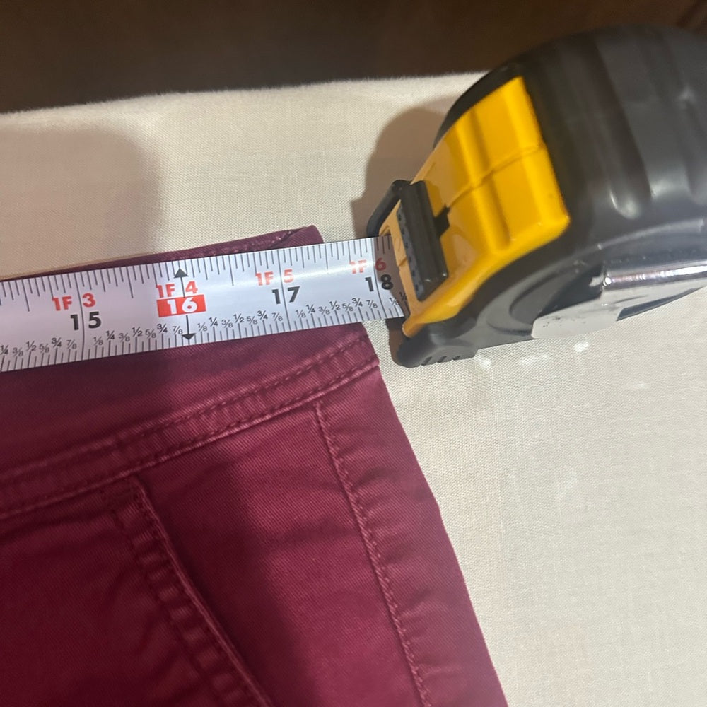 American Eagle Outfitters High Waist Red Shorts