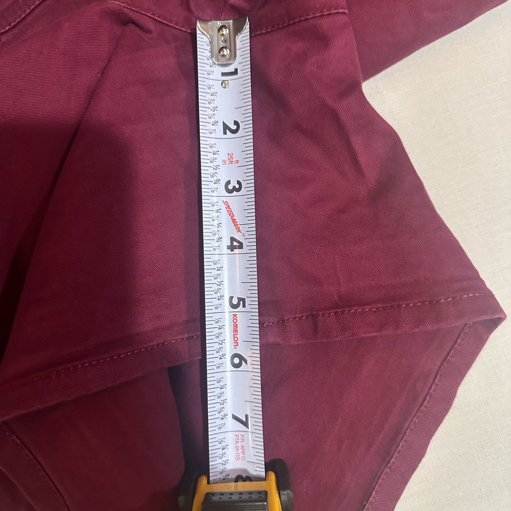 American Eagle Outfitters High Waist Red Shorts