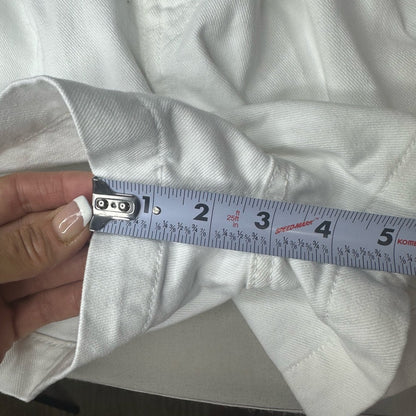 Zara High Waist White Shorts