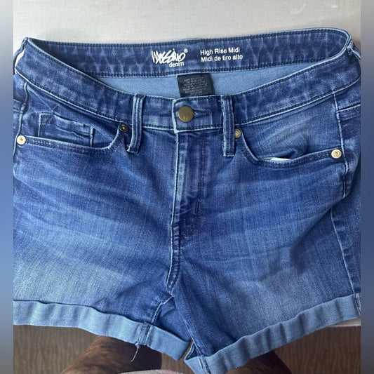 Mossimo Supply Co. Blue Jean Shorts