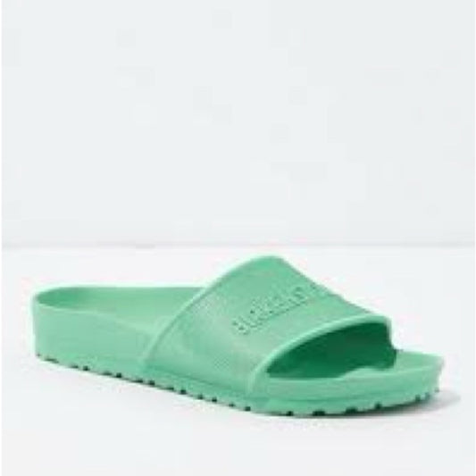 8. Birkenstock Green Slip-On Loafers