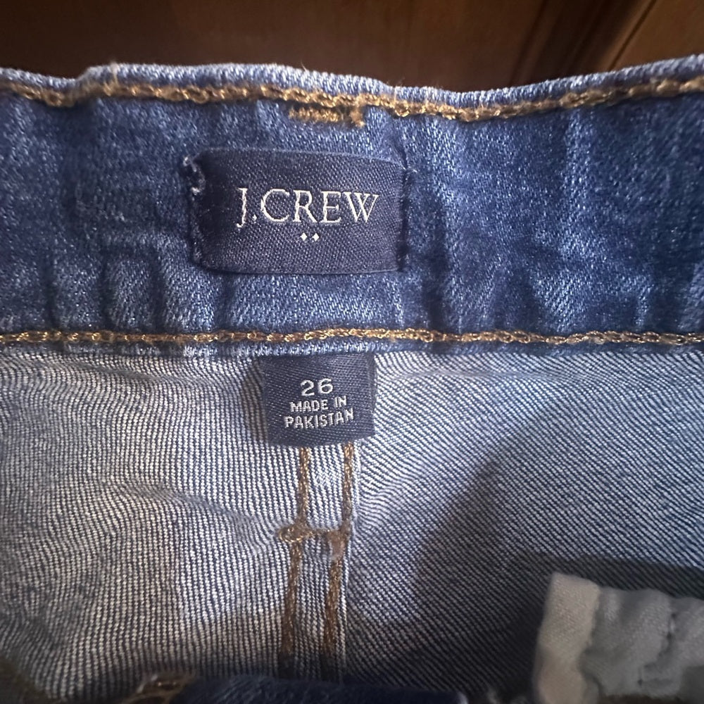J. Crew Classic Blue Denim Shorts