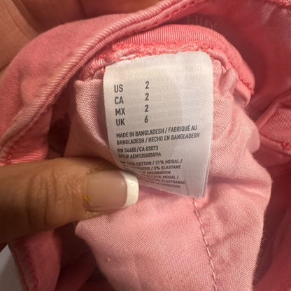 American Eagle Outfitters Pink High Waist Summer Shorts