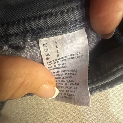 American Eagle Outfitters Gray Bermudas Cotton Blend