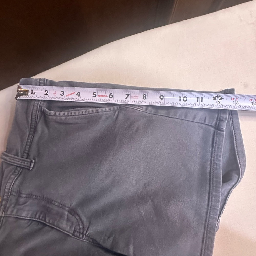 American Eagle Outfitters Gray Bermudas Cotton Blend