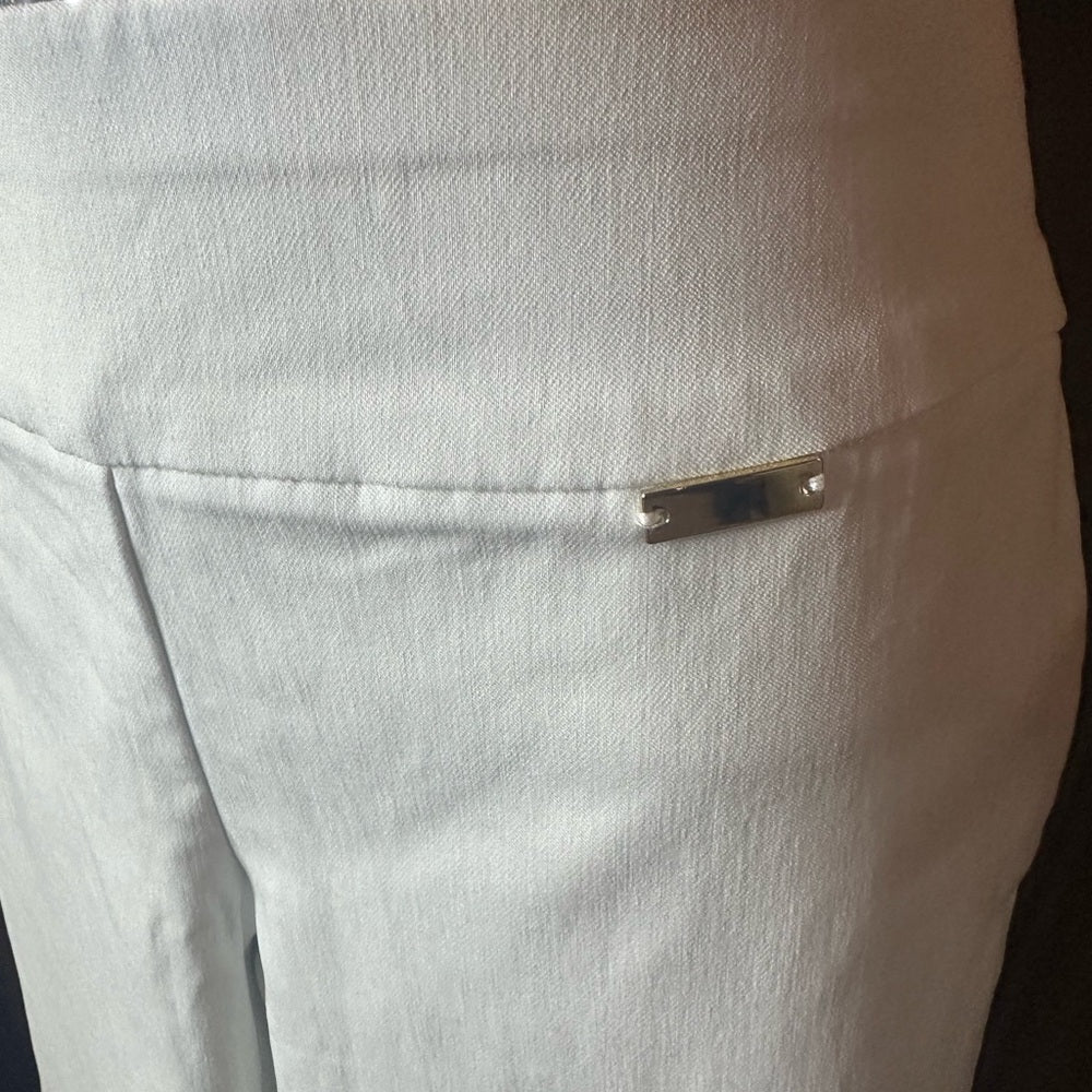 INC International Concepts White Skinny Tapered Pants