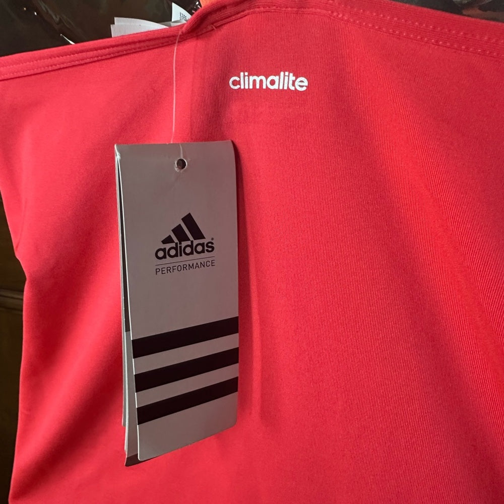 Adidas Vibrant Pink Athletic Tank