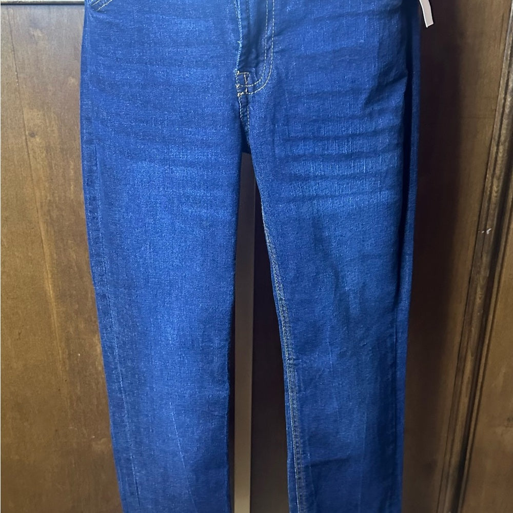 7 For All Mankind High Rise Blue Denim