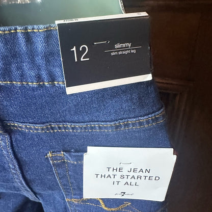 7 For All Mankind High Rise Blue Denim