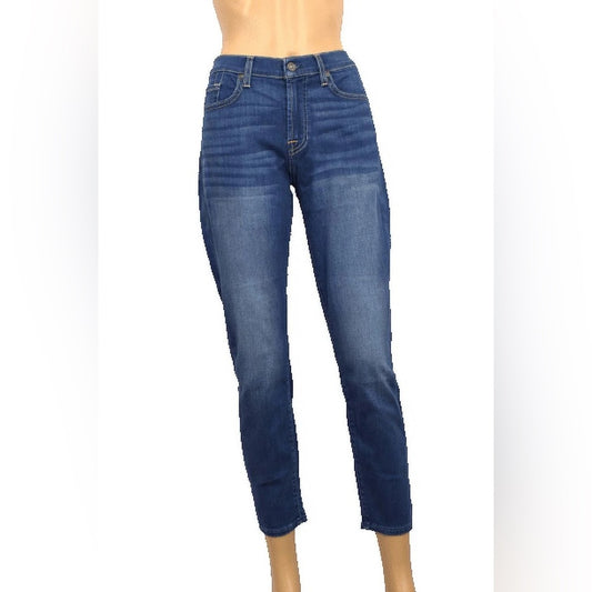 7 For All Mankind High Rise Blue Denim