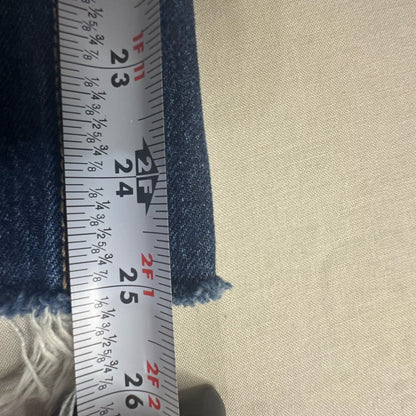 Zara Blue Relaxed Distressed Jeans