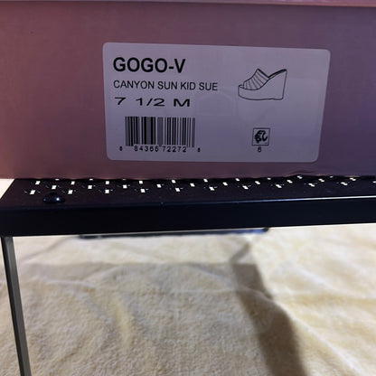 47. NEW SIZE 7.5 GOGO Pink Wedges for Effortless Elegance