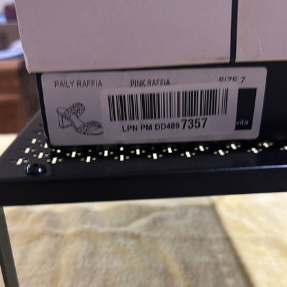 52. NEW SIZE 7 Dolce Vita Pink Quilted Heels with Stiletto Design