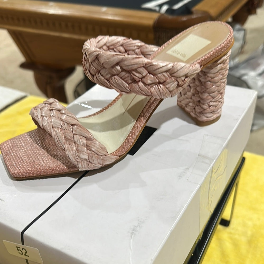 52. NEW SIZE 7 Dolce Vita Pink Quilted Heels with Stiletto Design