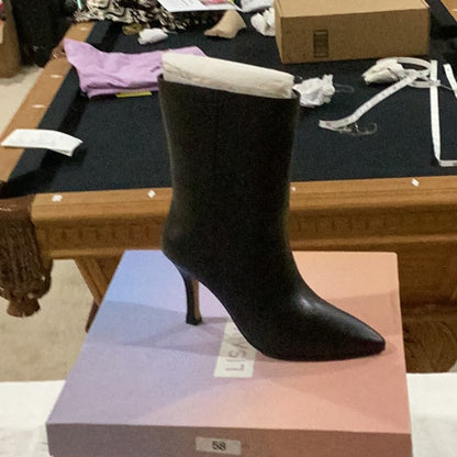 157.158.159.160.58.251.252.257. NEW  Black Heeled Boots, Stiletto Heel