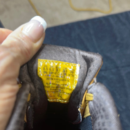 87. NEW SIZE 9.5 Skechers Yellow Combat & Moto Boots