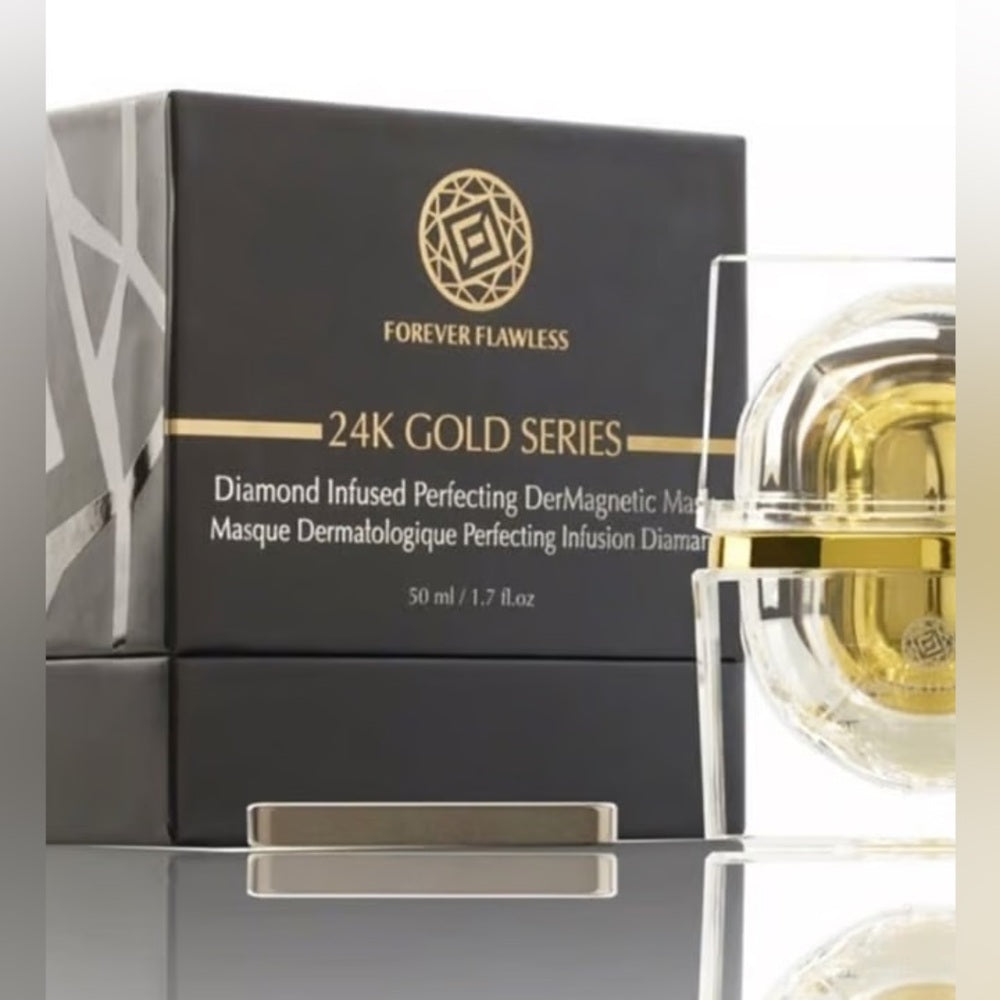 NEW Gold and Black Skincare Mask with Luxurious Design