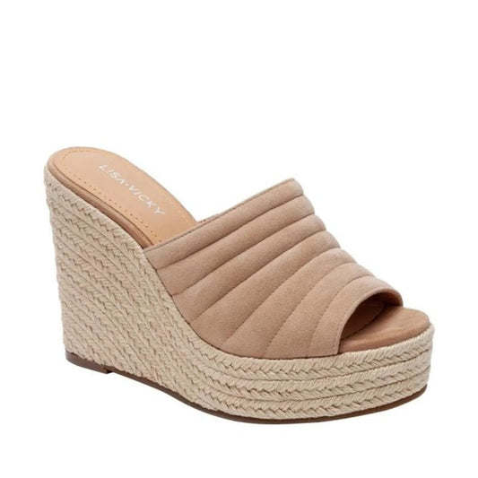 47. NEW SIZE 7.5 GOGO Pink Wedges for Effortless Elegance