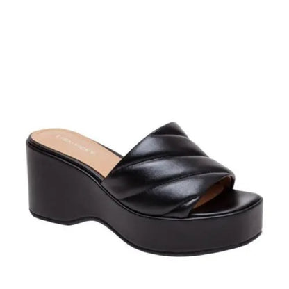 49. NEW SIZE 6 M Black Platform Shoes for Stylish Elevation