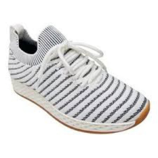 85. NEW SIZE 7M J/SLIDES White and Black Modern Sneakers