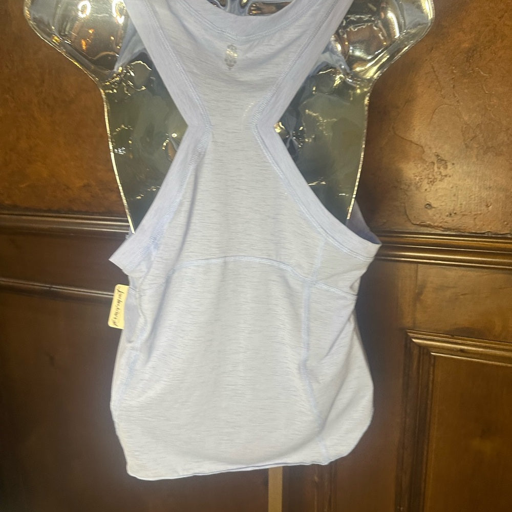 NWT SIZE XL FP Movement by Free People Asymmetrical Purple Sleeveless Tank