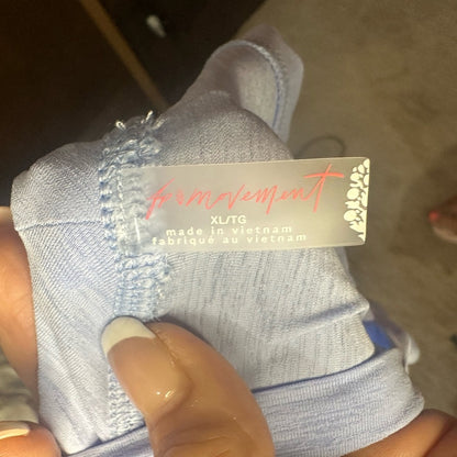 NWT SIZE XL FP Movement by Free People Asymmetrical Purple Sleeveless Tank