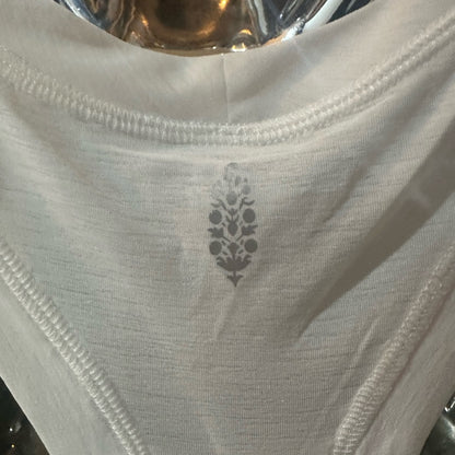 NWT SIZE L FP Movement White Sleeveless Boxy Tank