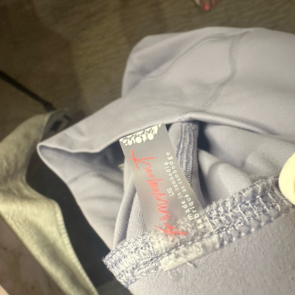 FP Movement purple Leggings Streamlined Tapered Design