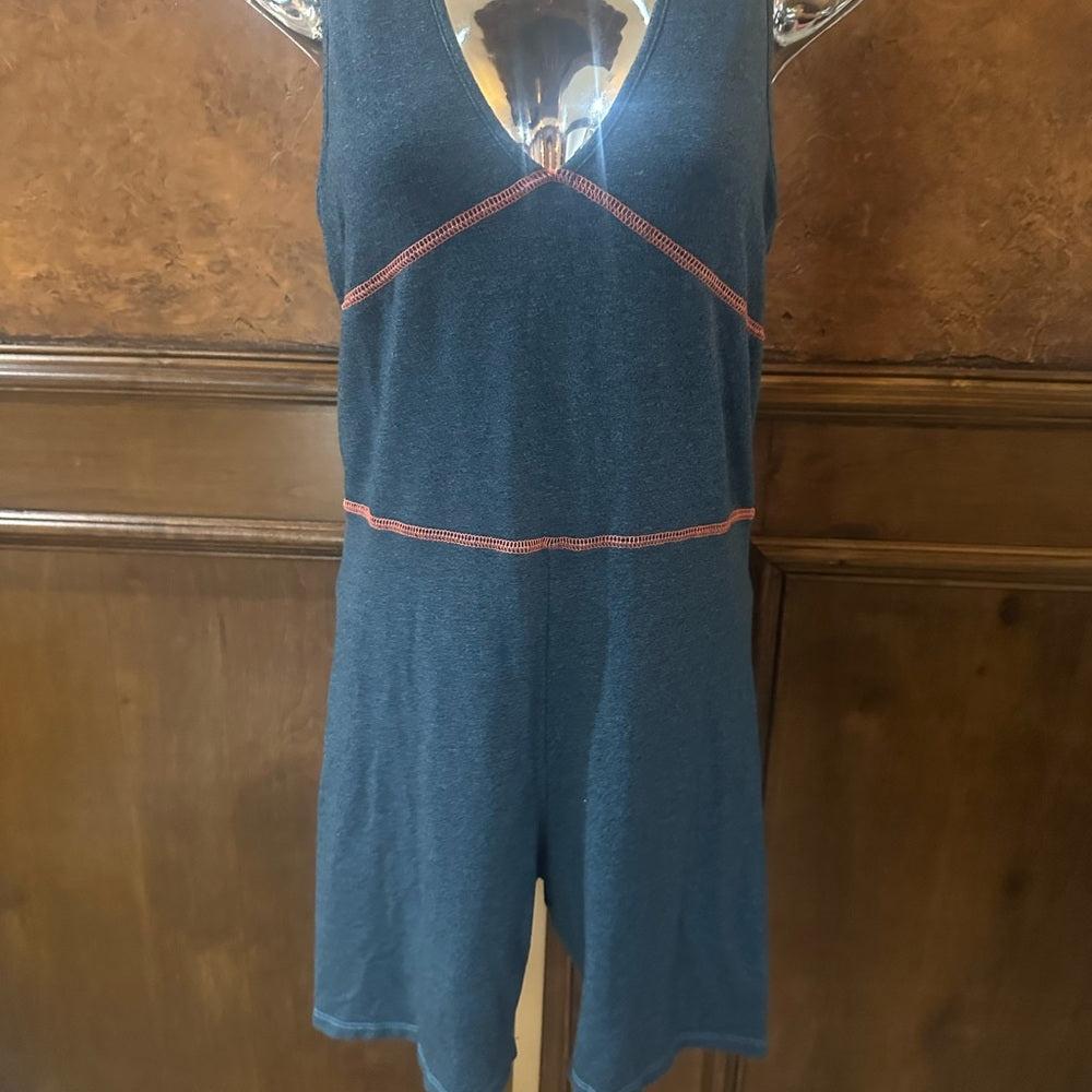 NWT SIZE XL/4 Sundry Blue Sports Romper