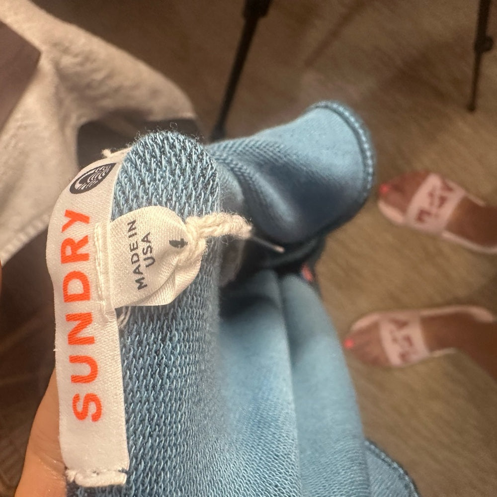 NWT SIZE XL/4 Sundry Blue Sports Romper
