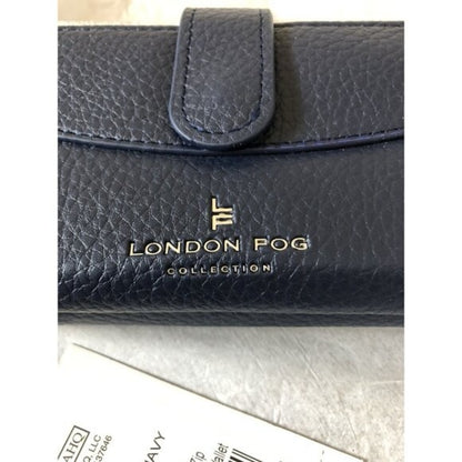 NEW London Fog Blue Wallet with Snap Closure
