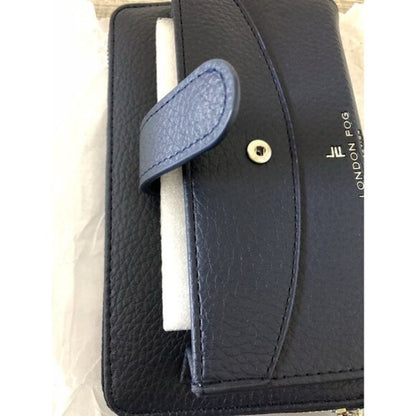 NEW London Fog Blue Wallet with Snap Closure