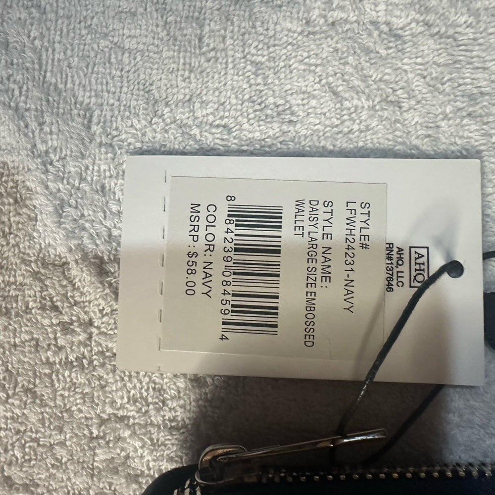 NEW London Fog Blue Crossbody Bag with Elegant Texture