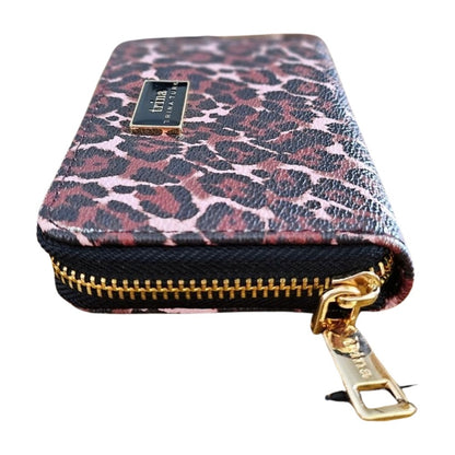 NEW Trina Turk Brown Wallet Sleek Durable Design
