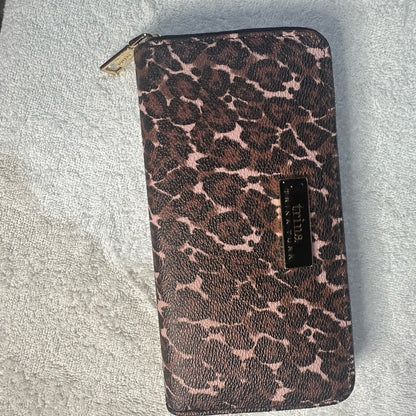 NEW Trina Turk Brown Wallet Sleek Durable Design