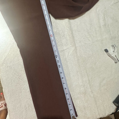 SIZE XS/S Amanda Uprichard Brown Cropped Ankle Pants