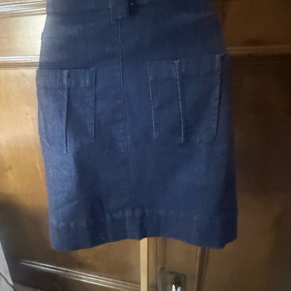 NWT SIZE 4 Calvin Klein Black Pencil Skirt for Work