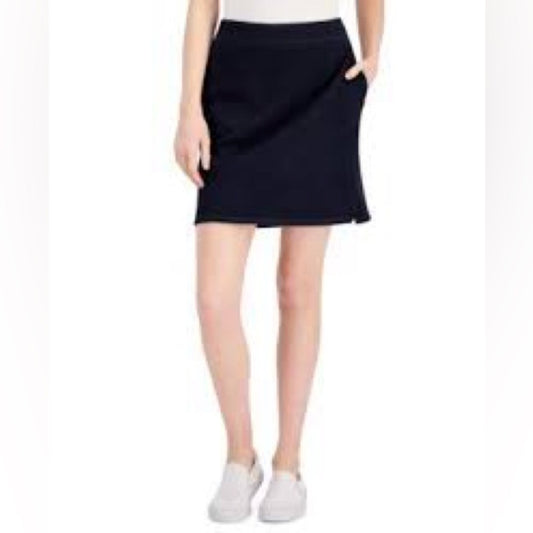 NWT SIZE 4 Calvin Klein Black Pencil Skirt for Work