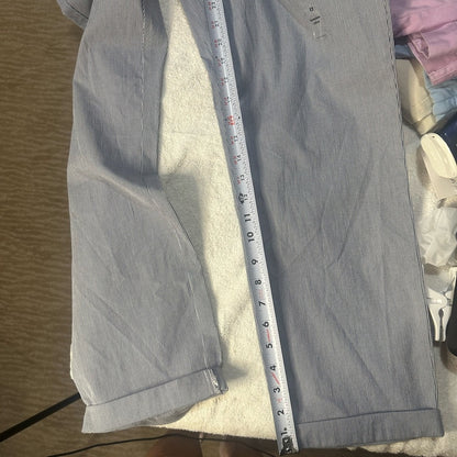 NWT SIZE 12 Tommy Hilfiger Gray Ankle-Length Pants Relaxed Fit