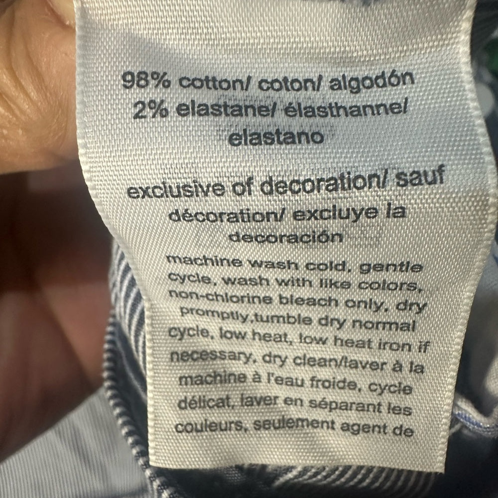 NWT SIZE 12 Tommy Hilfiger Gray Ankle-Length Pants Relaxed Fit