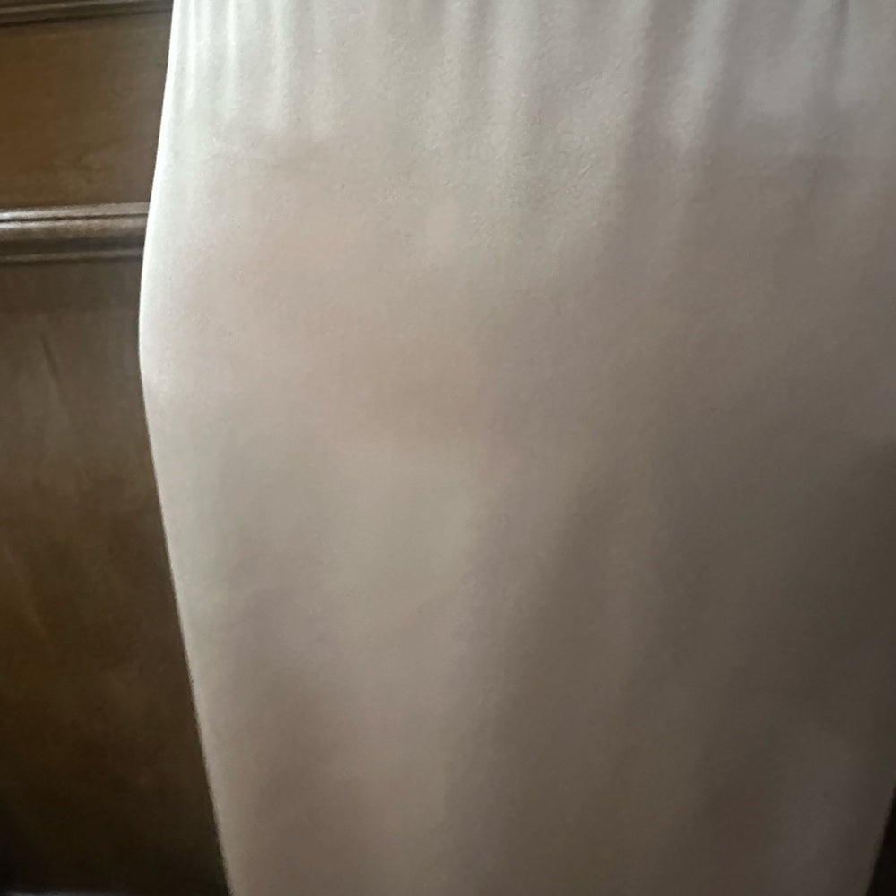 NWT SIZE XL French Connection Tan Midi A-Line Skirt Casual