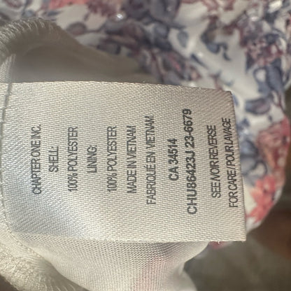 Tamara Mellon Red and White Relaxed Tie Front Blouse