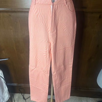 NWT SIZE 6 Peppermayo Peach Ankle Pants