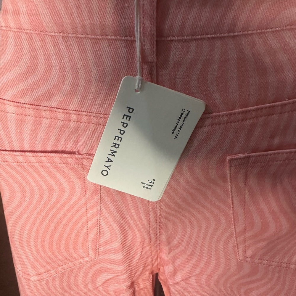 NWT SIZE 6 Peppermayo Peach Ankle Pants